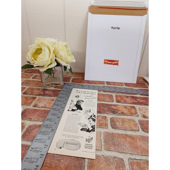 1950 How to Pay Less for a Washer and‎ Get More - Lovell Wringer Vtg Print Ad - Picture 6 of 7